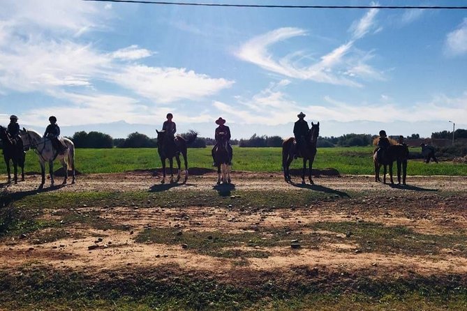 Marrakech Horse Riding - The ride near the Tensift River