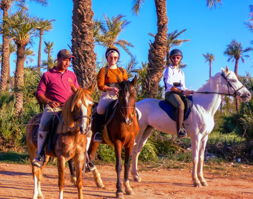 Marrakech: Palm Grove Horseback Riding Tour - Mint tea under shade with Berber families