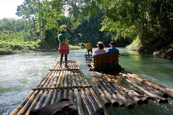 Martha Brae Rafting, Horseback Riding and Luminous Lagoon - Triple Treat - Luminous Lagoon is the evening finale