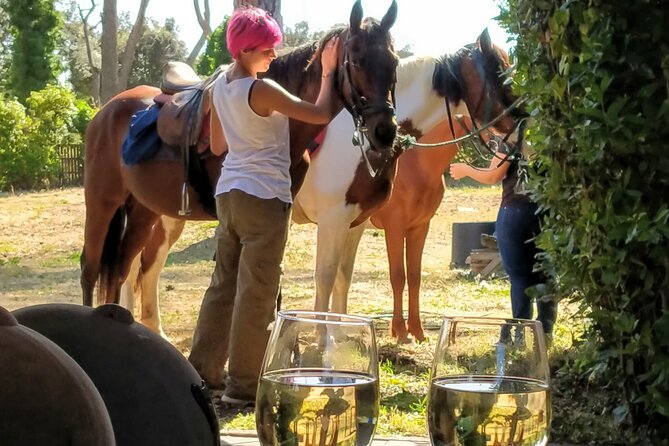 Middle day out of Rome on Horseback with meals included - The second ride and the confusing beach reference
