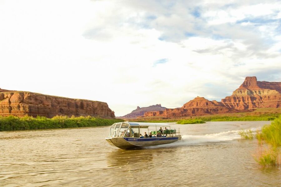 Moab: 3-Hour Jet Boat Tour to Dead Horse Point State Park - Intrepid Potash and Base Camp Adventure Lodge
