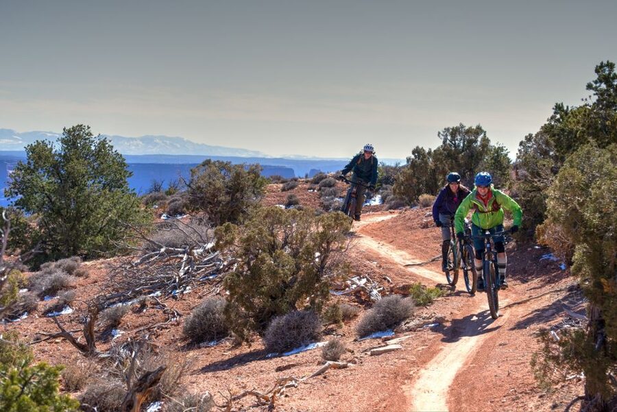 Moab: Dead Horse Point Singletrack Mountain Biking Tour - The Full-Day Option Adds Two Tougher Trail Sections