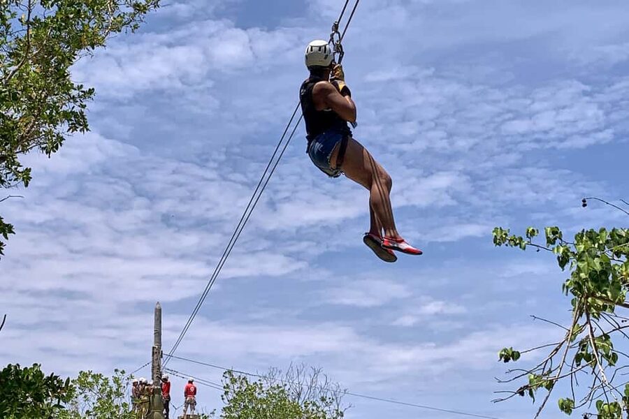 Montego Bay: Day Trip with Zipline, ATV, and Horseback Ride - Horseback riding into the Caribbean Sea