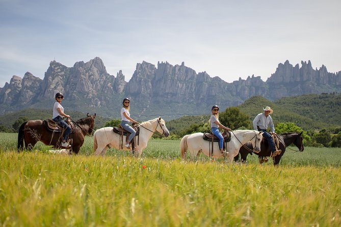 Montserrat Monastery & Horse Riding Experience from Barcelona - From Barcelona’s Diagonal to the mountain roads