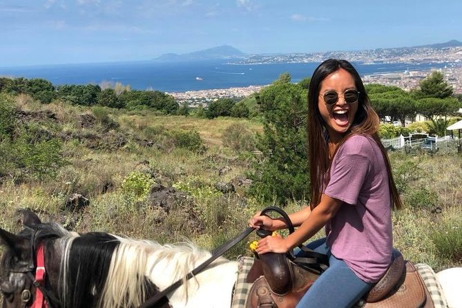 Mount Vesuvius Guided Horse Riding Tour with Sample Wine - Meeting Roberto and leaving Naples