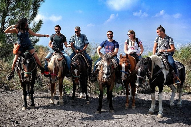 Mount Vesuvius Guided Horse Riding Tour with Sample Wine - Riding 1.5 to 2 hours on the volcano