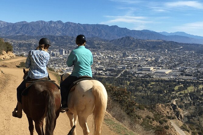 Mt. Hollywood Trail Tour on Horseback - The views: Hollywood Sign, Griffith Observatory, and Downtown LA