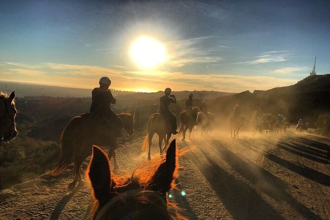 Mulholland Trail Horseback Tour - The views are beautiful, but the drops are real