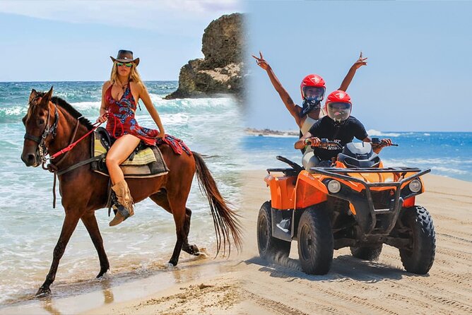 NEW!! Combo ATV & Horseback Ride. Beach & Desert. Tequila Tasting - What Makes This Cabo Adventure Worth Considering