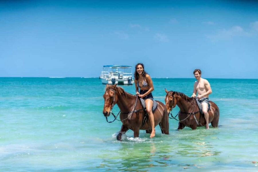 Ocho Rios: Horseback Riding in the Ocean and Bamboo Rafting - Starting with pickup from Ocho Rios or the cruise port