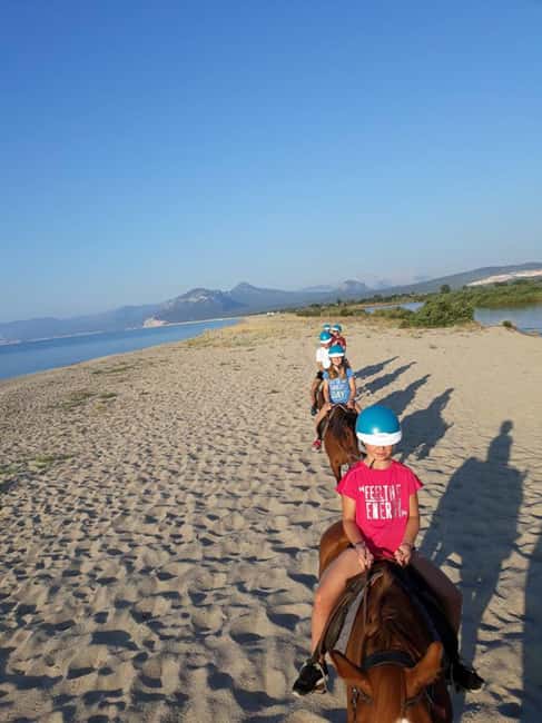 Orosei: horse riding on the beach - Santa Maria beach and the first stretch of coast