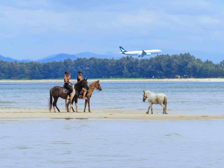 Phuket Beach Horseback Adventure - Sunrise at 7:00 a.m. or sunset at 5:15 p.m.