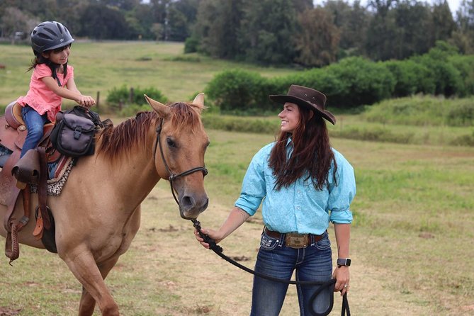 Pony Rides For Kids - The North Shore setting adds to the day
