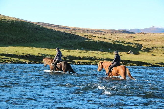 Private 3-Hour Horseback Riding Tour - Riding through Icelandic countryside