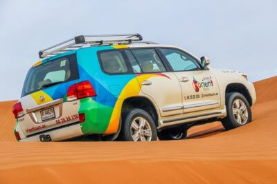 Private 4×4 Mleiha Desert Safari Horse Riding with Museum Visit