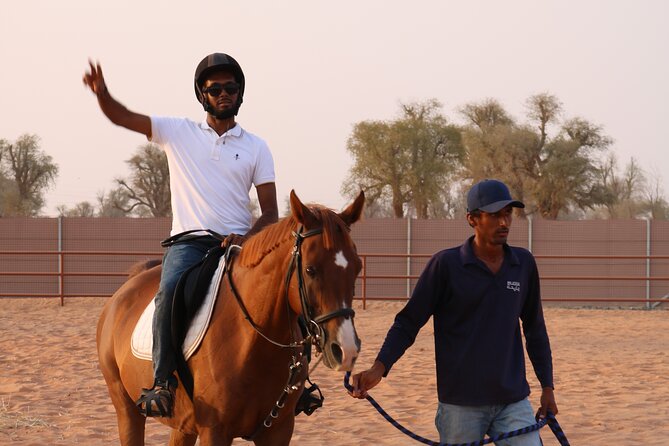 Private 4x4 Mleiha Desert Safari Horse Riding with Museum Visit - Horseback riding for 40 to 60 minutes