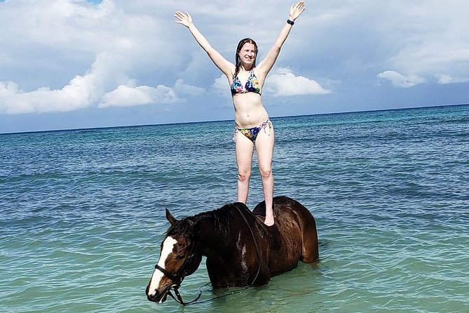 Private Beach Horseback Riding from Ocho Rios - Riding through the Jamaican setting