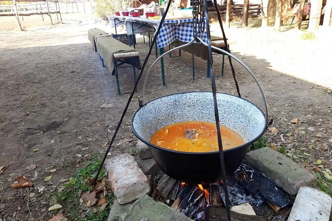 Private Horse Riding near Budapest with transport - The meal after the ride