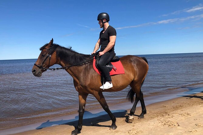 Private Horse Riding on the Beach in Riga - Reaching the Baltic beach