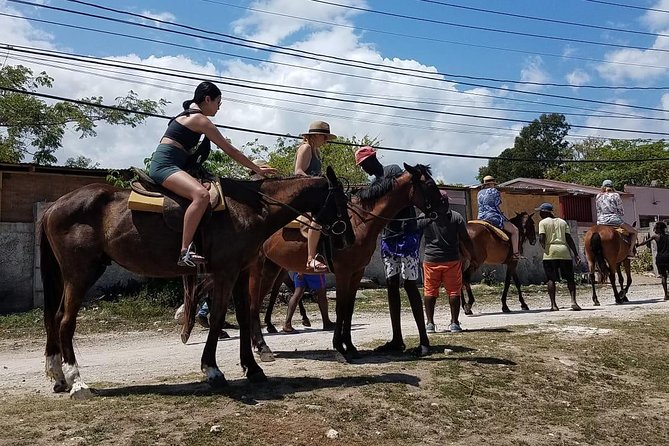 Private Horseback Riding from Ocho Rios with Guide - Reaching the Beach on Horseback