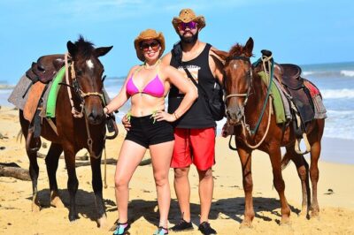 Private Macao Beach horseback riding in punta cana and Bayahibe