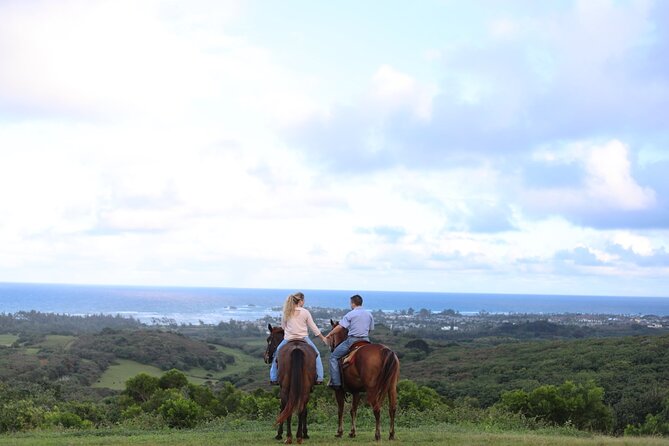 Private Sweetheart Horseback Ride - Arriving at Gunstock Ranch in Kahuku