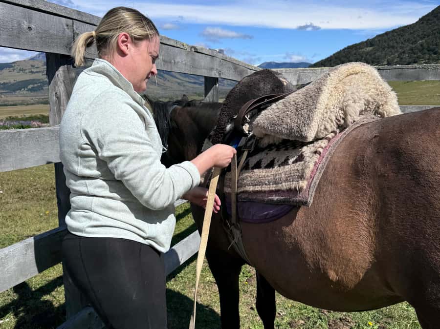 Puerto Natales: Full Day Horse Riding to the Mountains - Riding back to Posada Tres Pasos