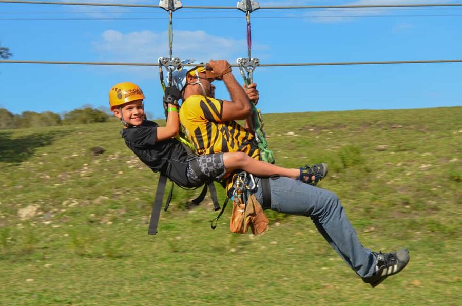Puerto Plata: Zip Line, Horseback Riding, & Waterfall Combo - Damajagua Waterfalls, the active centerpiece