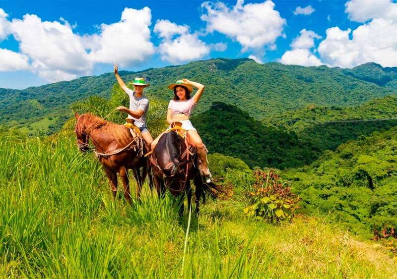 Puerto Vallarta: Horseback Riding + Jorullo Bridge Pass - Riding beside the Cuale River