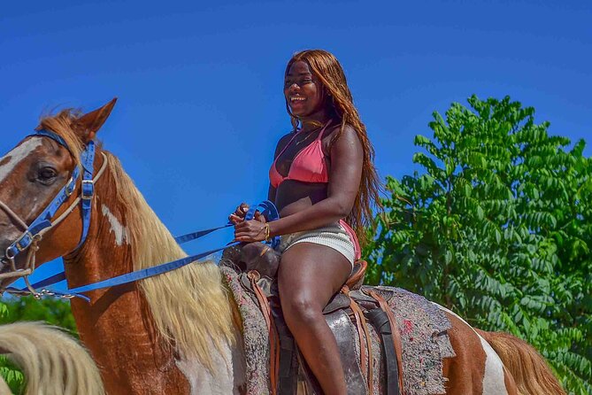 Punta Cana Beach Horseback Ride Paradise Coast Experience - Reaching the Quiet Beach Near Macao