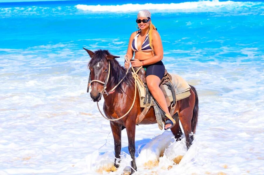 Punta Cana: Macao Beach & Forest Horseback Riding Tour - Meeting the horses and getting comfortable in the saddle