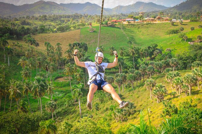 Punta Cana Zipline Adventure with Buggies and Horseback Riding - Lunch under the shade