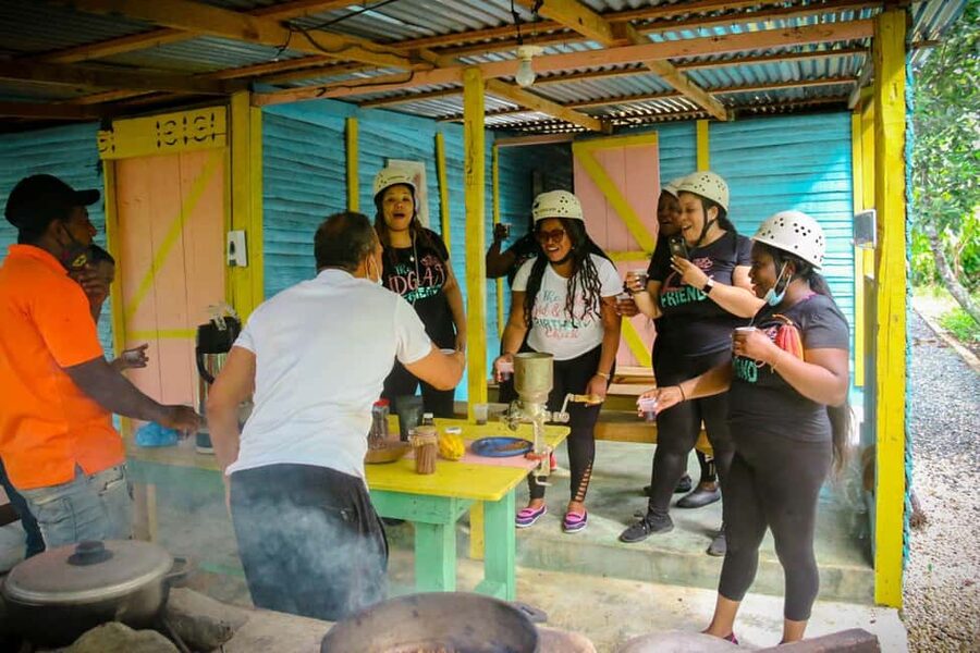 Punta Cana: Zipline, Buggy, Horseback Riding, and Lunch - A Dominican lunch from the wood-fired oven