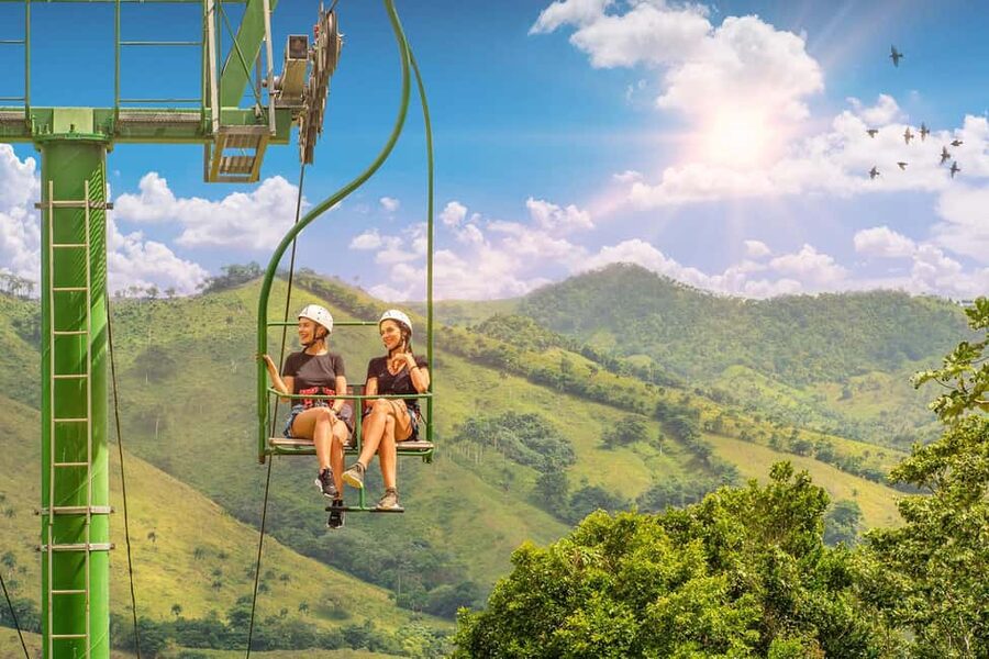 Punta Cana: Zipline, Chairlift, Buggy & Horse Ride Adventure - Key points at a glance