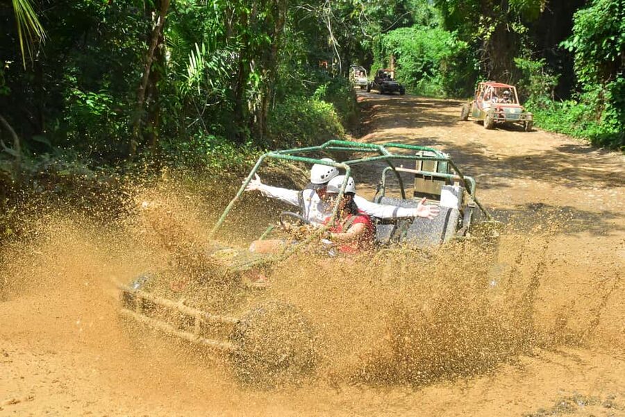 Punta Cana: Zipline, Chairlift, Buggy & Horse Ride Adventure - Quick Jump, river time, and the chairlift