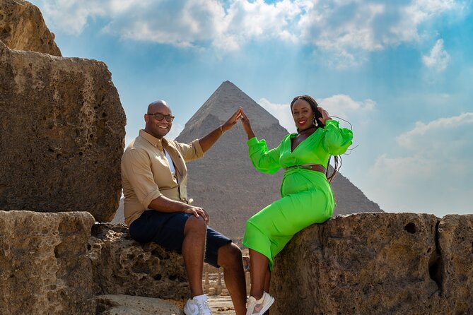 Pyramids of Giza Photoshoot & Tour with Camel, Horse & Shopping - The Great Sphinx: a final hour of close-up portraits