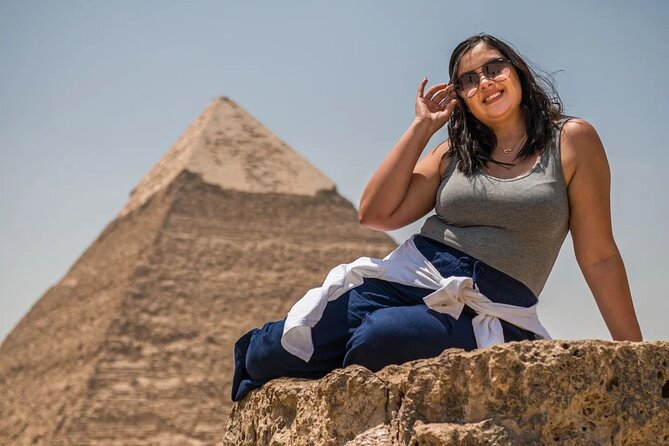 Pyramids of Giza Photoshoot & Tour with Camel, Horse & Shopping - Khufu: one hour beside the Great Pyramid