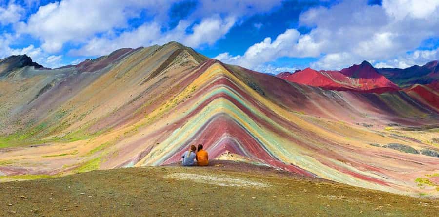 Rainbow mountain horseback riding tour + Buffet Lunch - The real schedule is closer to a full day