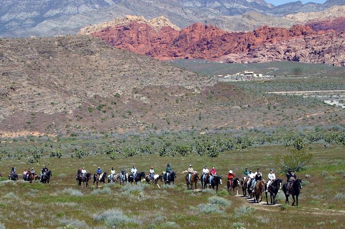 Red Rock Canyon Sunset Horseback Ride and Barbeque Dinner - Sunset is the main event