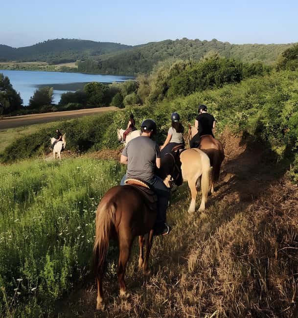 Rome: Lake Martignano Horseback Ride with Guide - Key points to know before booking