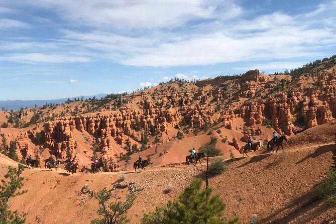 Ruby's Horseback Adventures Utah Thunder Mt. 4 Hour Ride - Red Canyon scenery without the usual viewpoint crowds