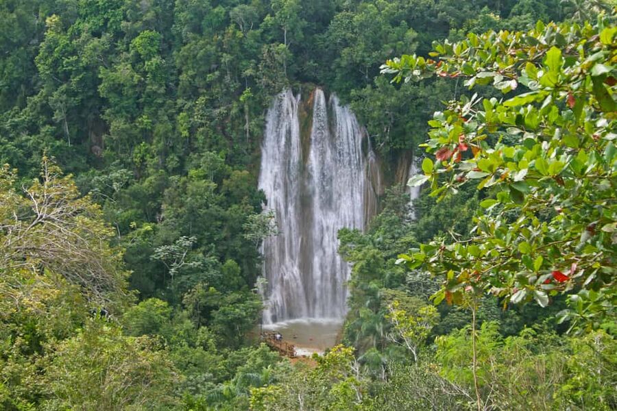 Samaná: El Limón Waterfall Horseback Riding Tour - Swimming beneath the falls