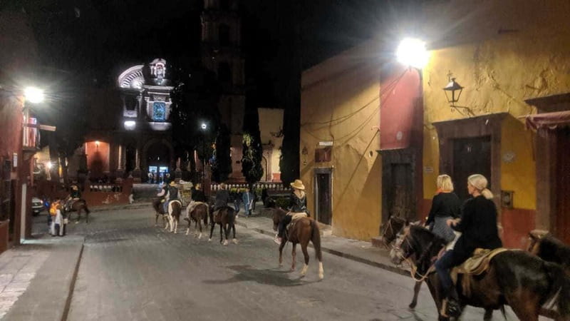 San Miguel de Allende: Horseback Riding Cantinas Tour - Three cantinas with a local feel