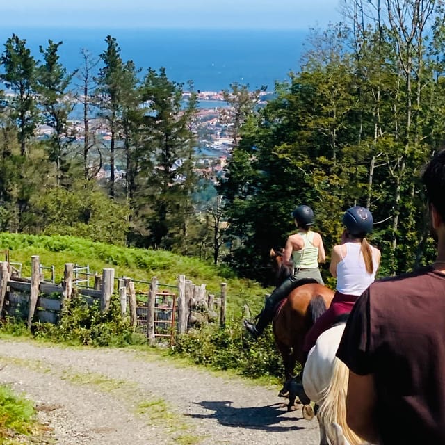 San Sebastian: Horseback Riding & Traditional Delights - Riding through Peñas de Aya Natural Park