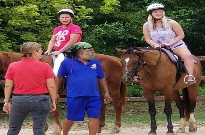 Sand n Saddle Horseback Ride & Swim Tour from Runaway Bay - A Jamaican jerk stop on the way back