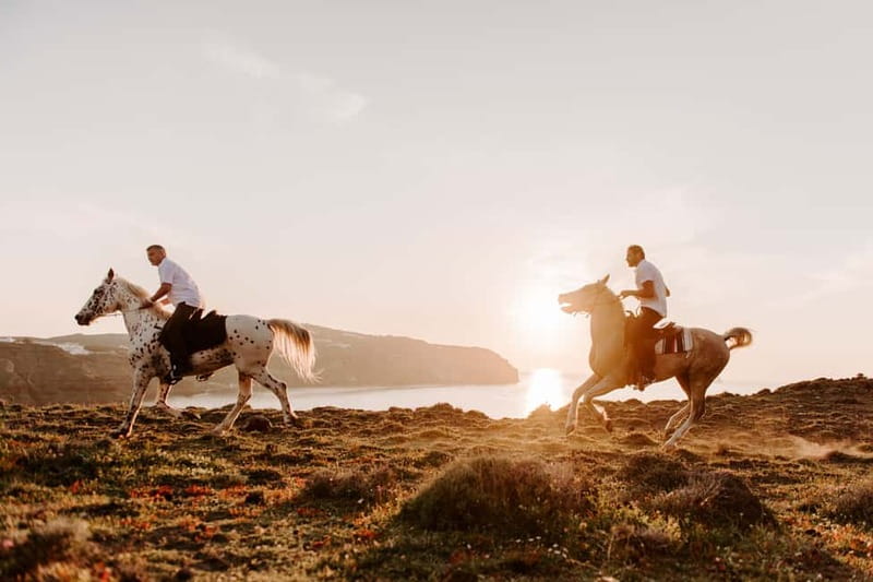 Santorini: Extreme Horse Safari with Beach Gallop - Booking details that affect your plans