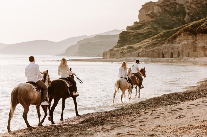 Santorini: Horse Riding to the Black Sandy Beach (Eros beach) - Book it or skip it?