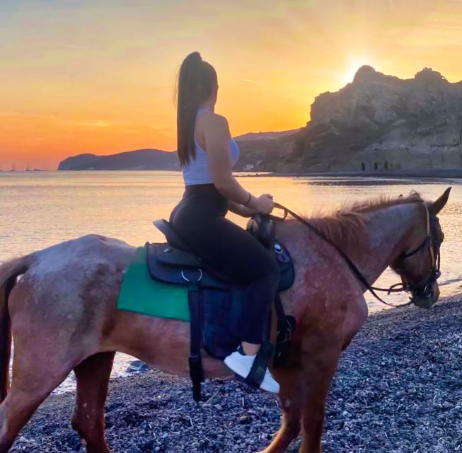 Santorini: Horseback Riding Tour on the Beach - Who should book this ride?