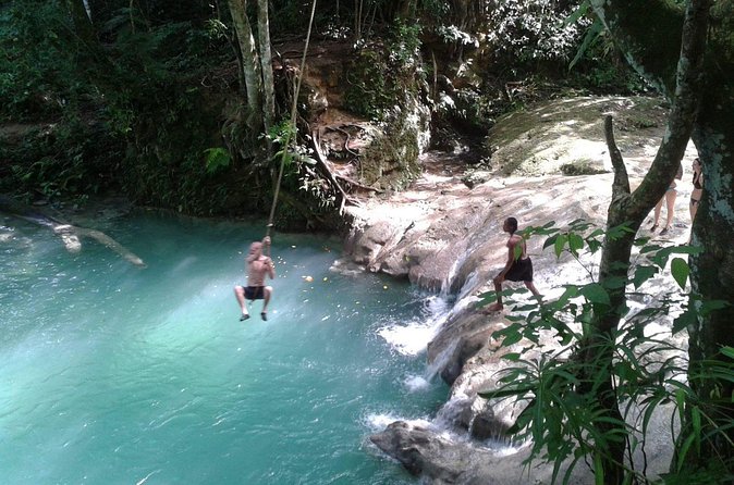 Secret Falls, Blue Hole, and Horseback Riding from Ocho Rios - A jerk food stop that may not be guaranteed