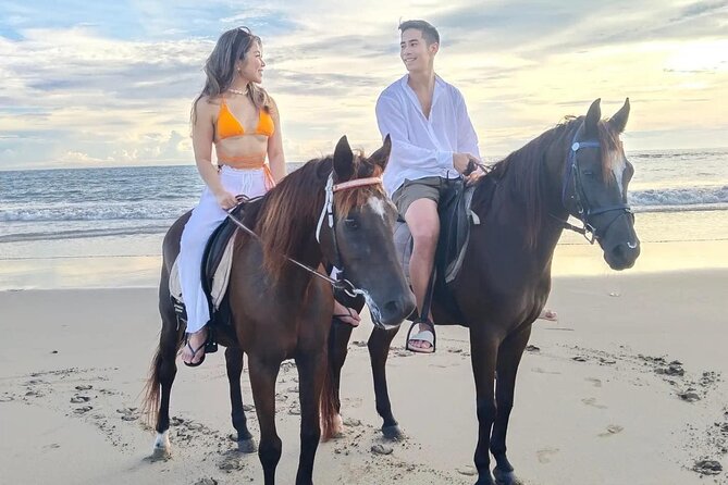 Seminyak Horse back riding In the beach - Riding Out From Mesari Stables in Seminyak